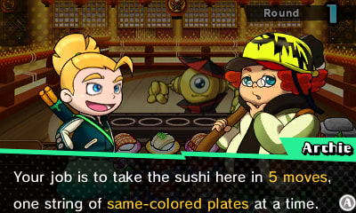Sushi Striker: The Way of Sushido 3DS Screenshot 3