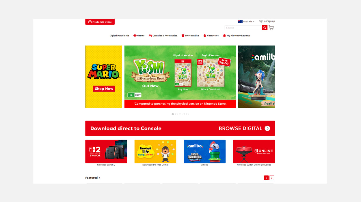 Nintendo Store