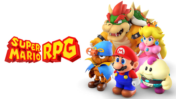 Team up with Mario and an oddball group of heroes in Super Mario RPG ...