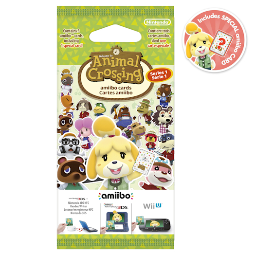 Nintendo Pack de tarjetas amiibo de Animal Crossing - Serie 1