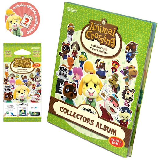 Nintendo Álbum de coleccionista para tarjetas amiibo de Animal Crossing – Serie 1