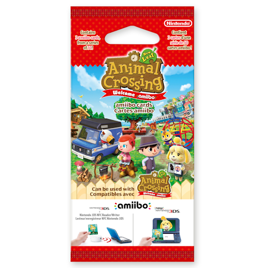 Nintendo Pack de tarjetas amiibo de Animal Crossing: New Leaf – Welcome amiibo