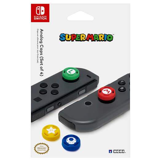 Tapas para las palancas de Nintendo Switch - Super Mario