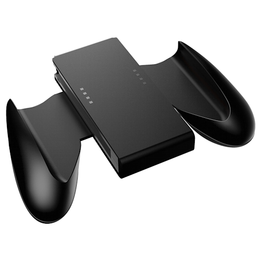 Soporte cómodo para el mando Joy-Con de Nintendo Switch (negro)