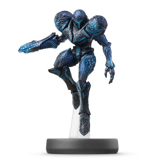 Nintendo amiibo de Samus Oscura (Super Smash Bros. Collection)