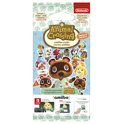 Nintendo Paquete de cartas amiibo de Animal Crossing - Serie 5