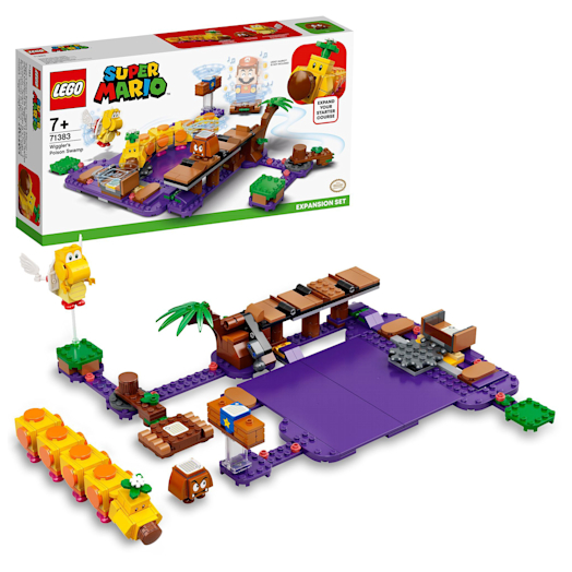 Nintendo Set de Expansión: Pantano venenoso de la Floruga de LEGO® Super Mario (71383)