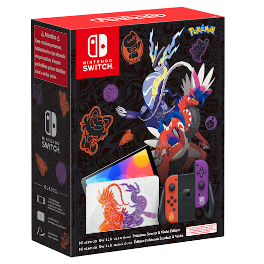 Nintendo Switch – Modelo OLED (edición Pokémon Escarlata y Púrpura)