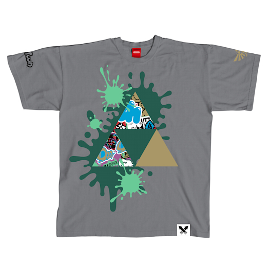 Nintendo Camiseta festiva «Valor» de Splatoon 3 - L