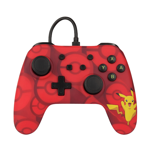 Nintendo Switch Wired Controller - Pikachu (Red)