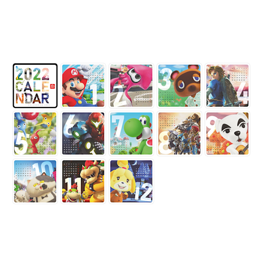 My Nintendo Calendar 2022 My Nintendo Store