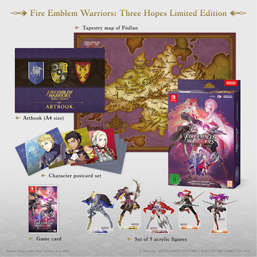 Fire Emblem Warriors Three Hopes Limited Edition My Nintendo Store