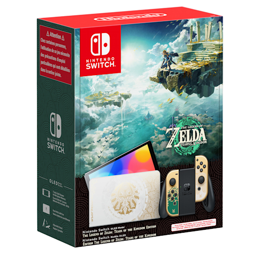 Nintendo Switch Modèle OLED édition The Legend of Zelda Tears of the