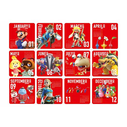 My Nintendo Calendar 2023 My Nintendo Store
