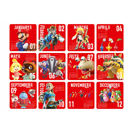 Nintendo Calendar 2025 Election Elyn Paulette