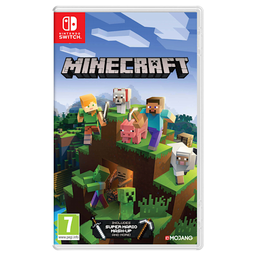 Nintendo Switch (Neon Blue/Neon Red) Minecraft Pack - My Nintendo Store