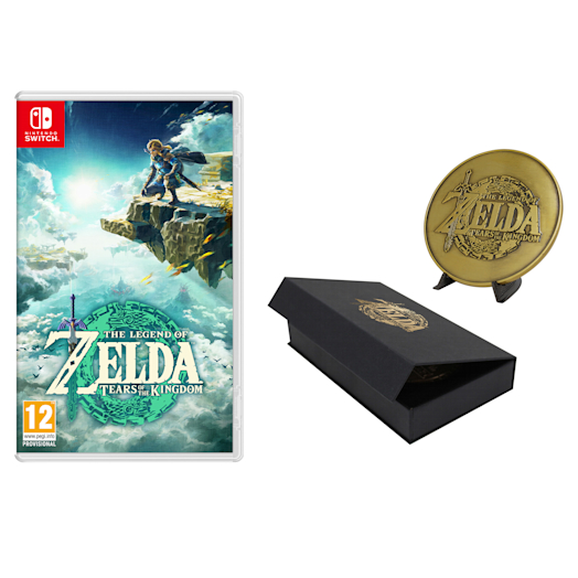 The Legend of Zelda: Tears of the Kingdom + Collector's Medal Bundle