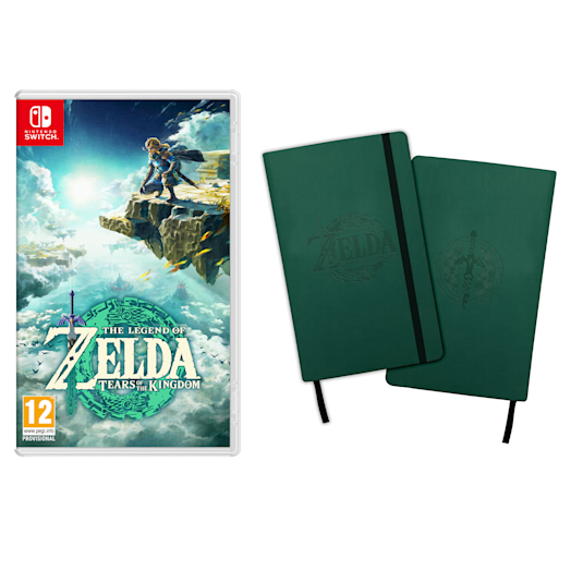 The Legend of Zelda: Tears of the Kingdom + Notebook Bundle