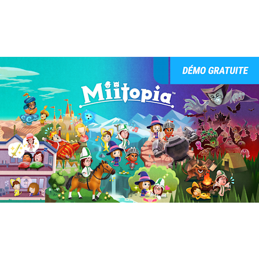 Jeu switch Miitopia - Jeux vidéo