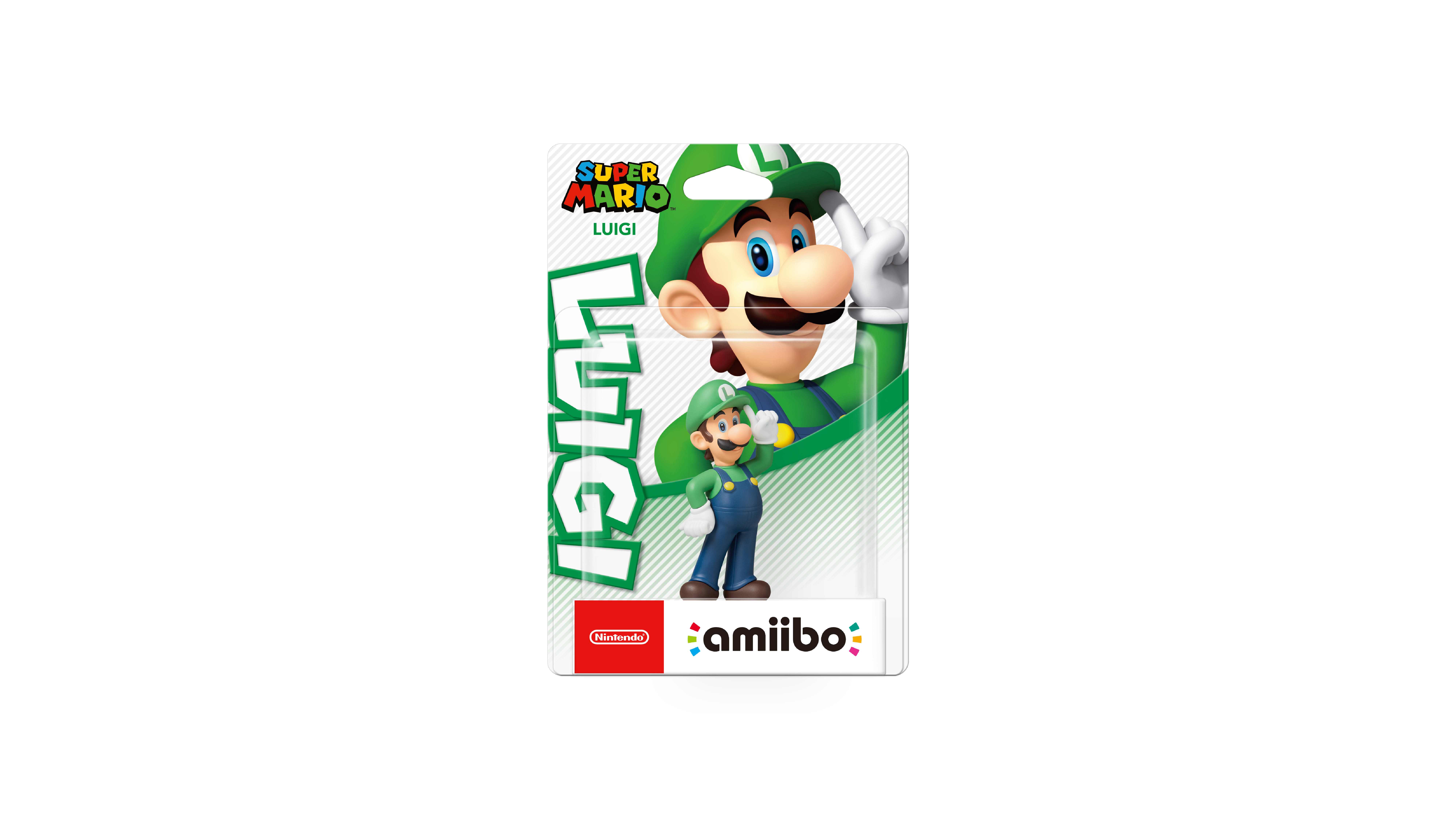 Luigi (Super Mario Collection) amiibo Packshot