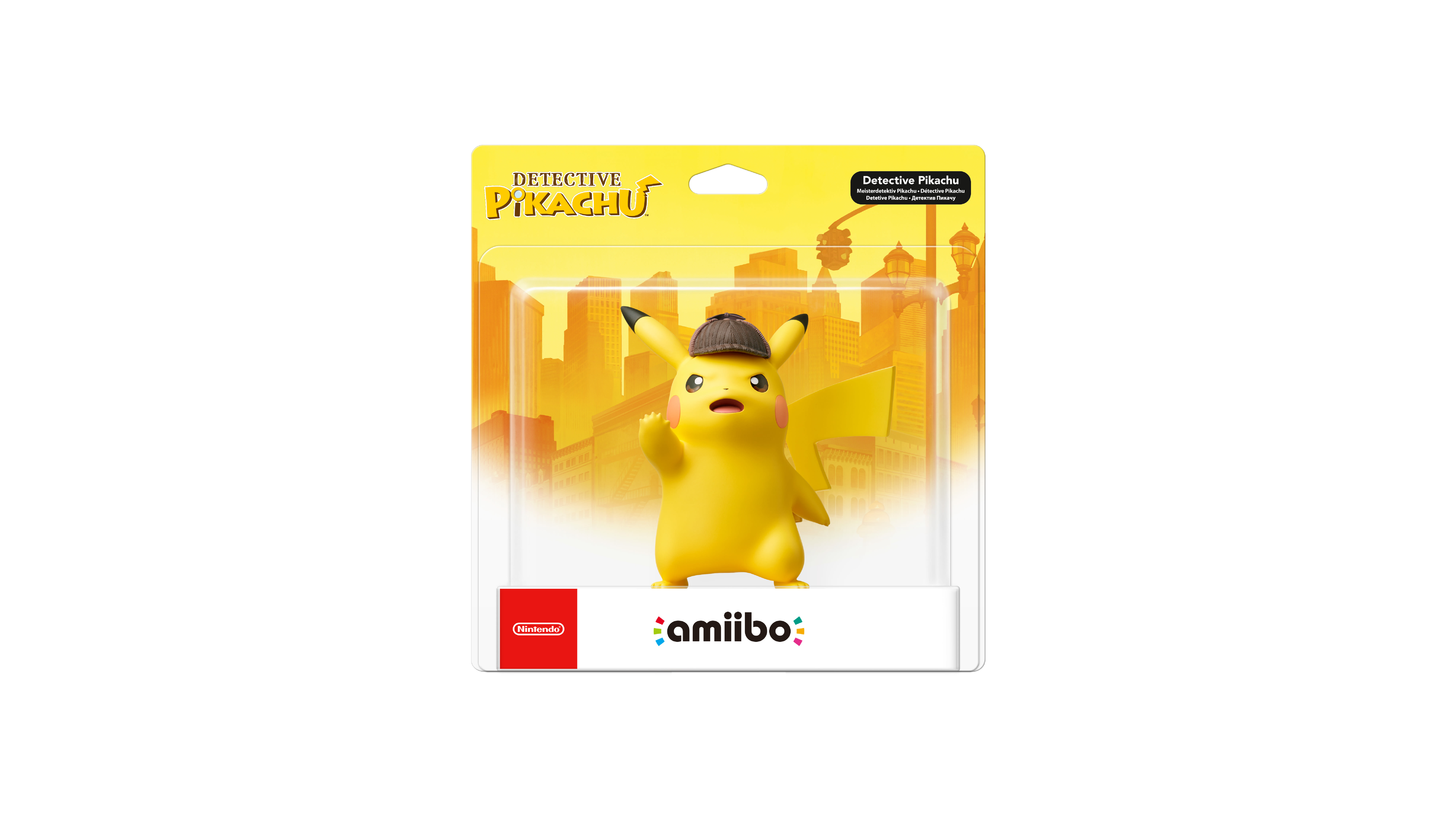 Detective Pikachu amiibo Packshot