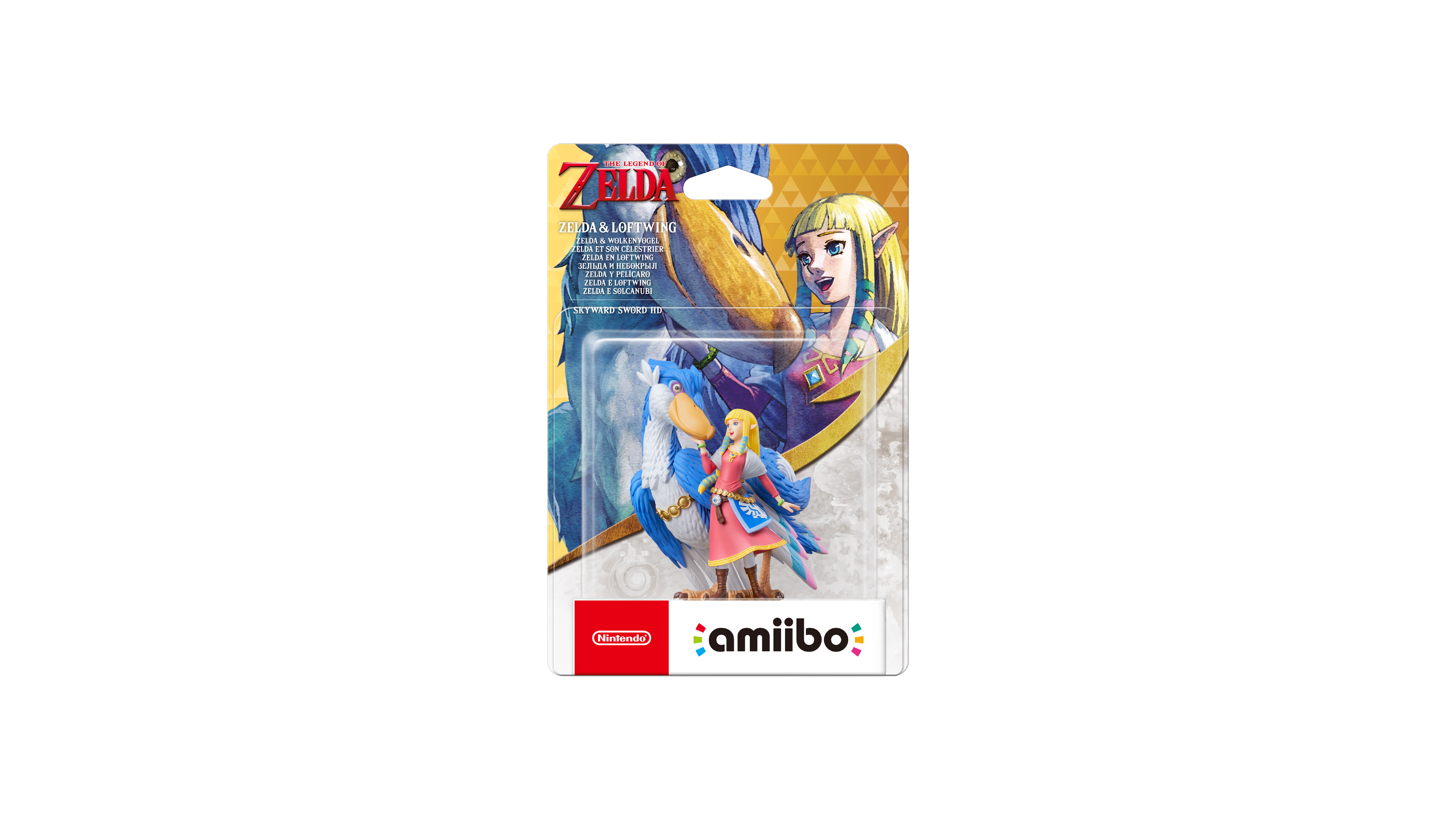 Zelda & Loftwing amiibo Packshot