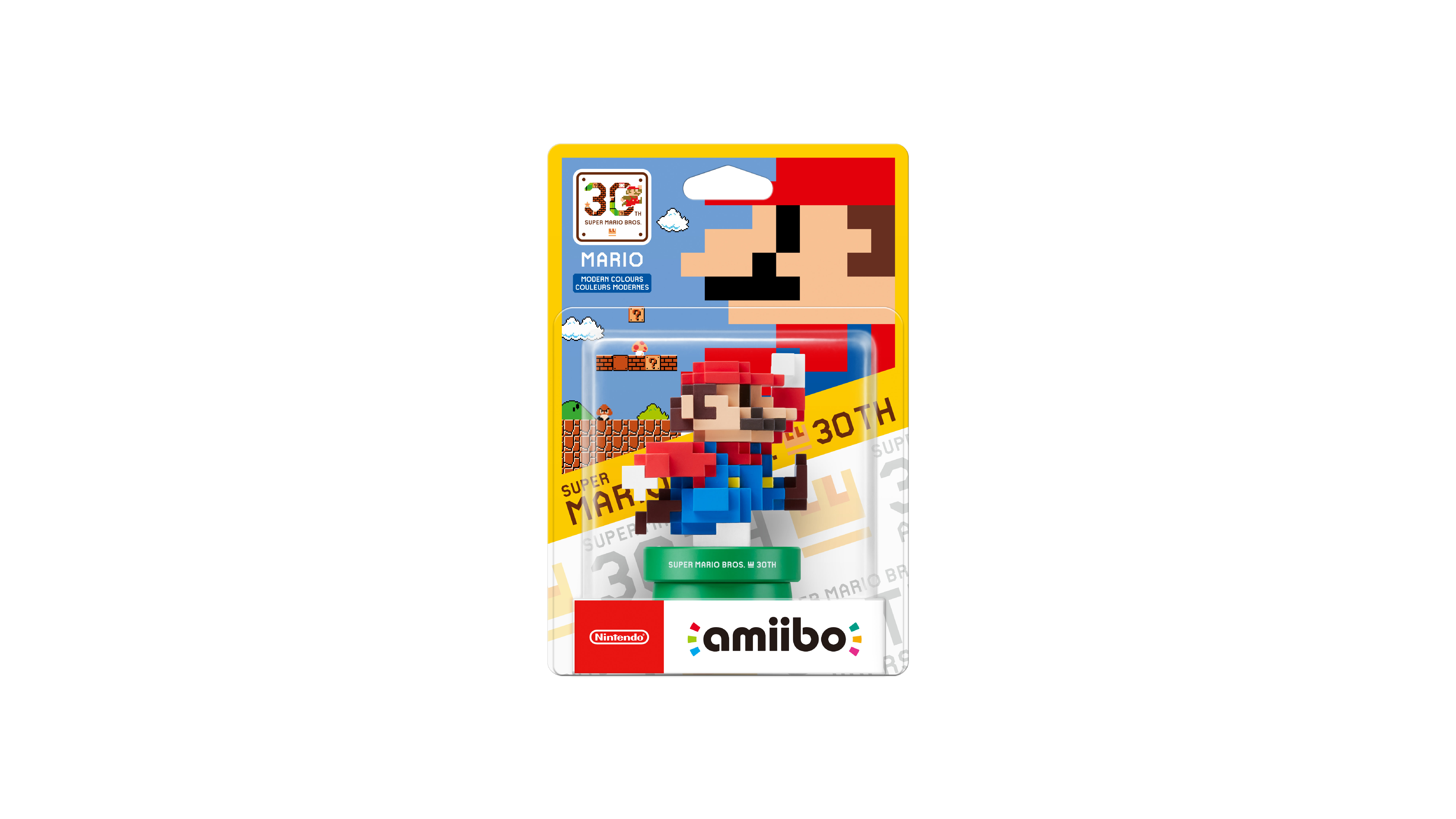 Mario (Modern Colours) amiibo Packshot
