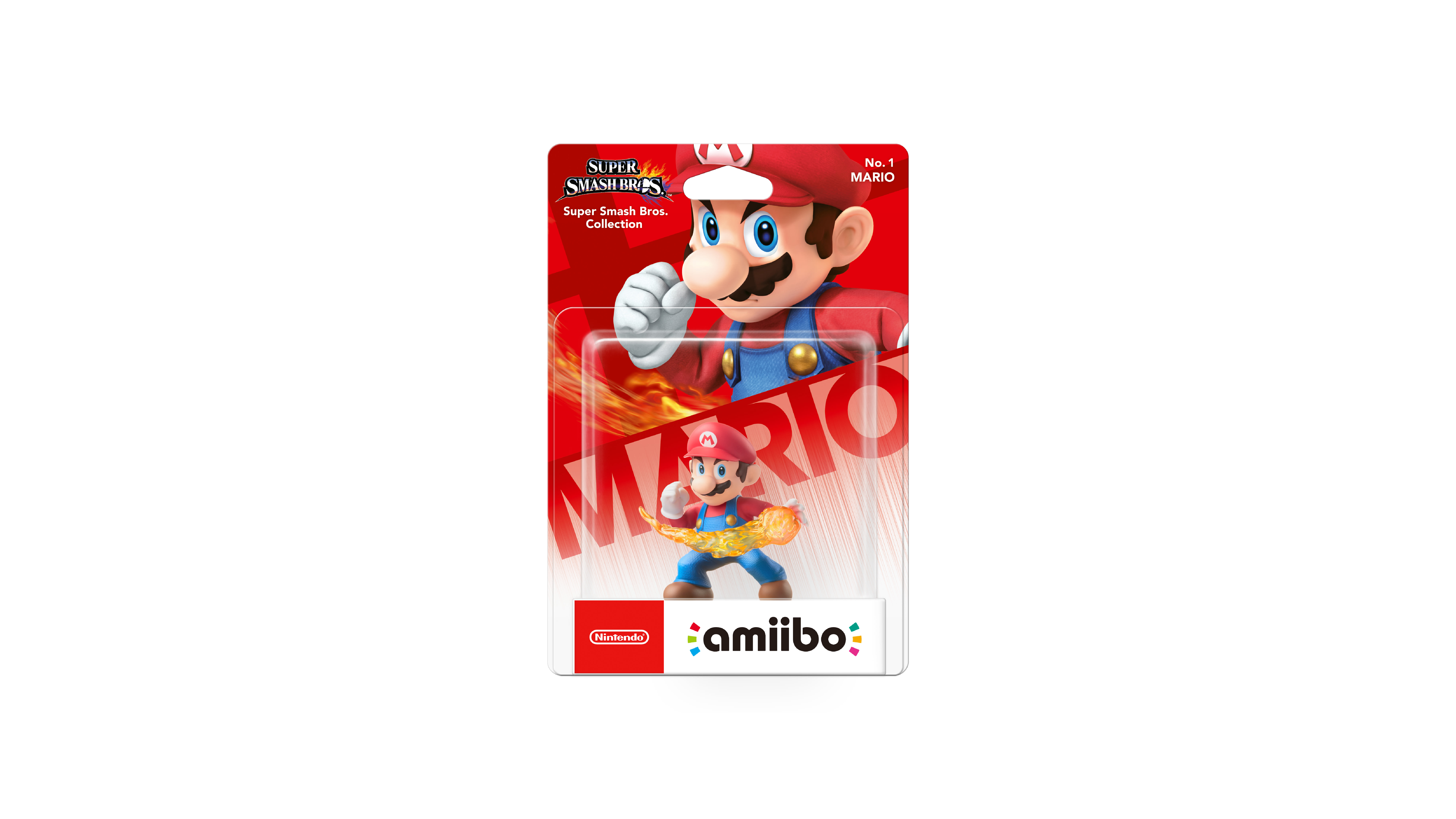 Mario (Super Smash Bros. Collection) amiibo Packshot