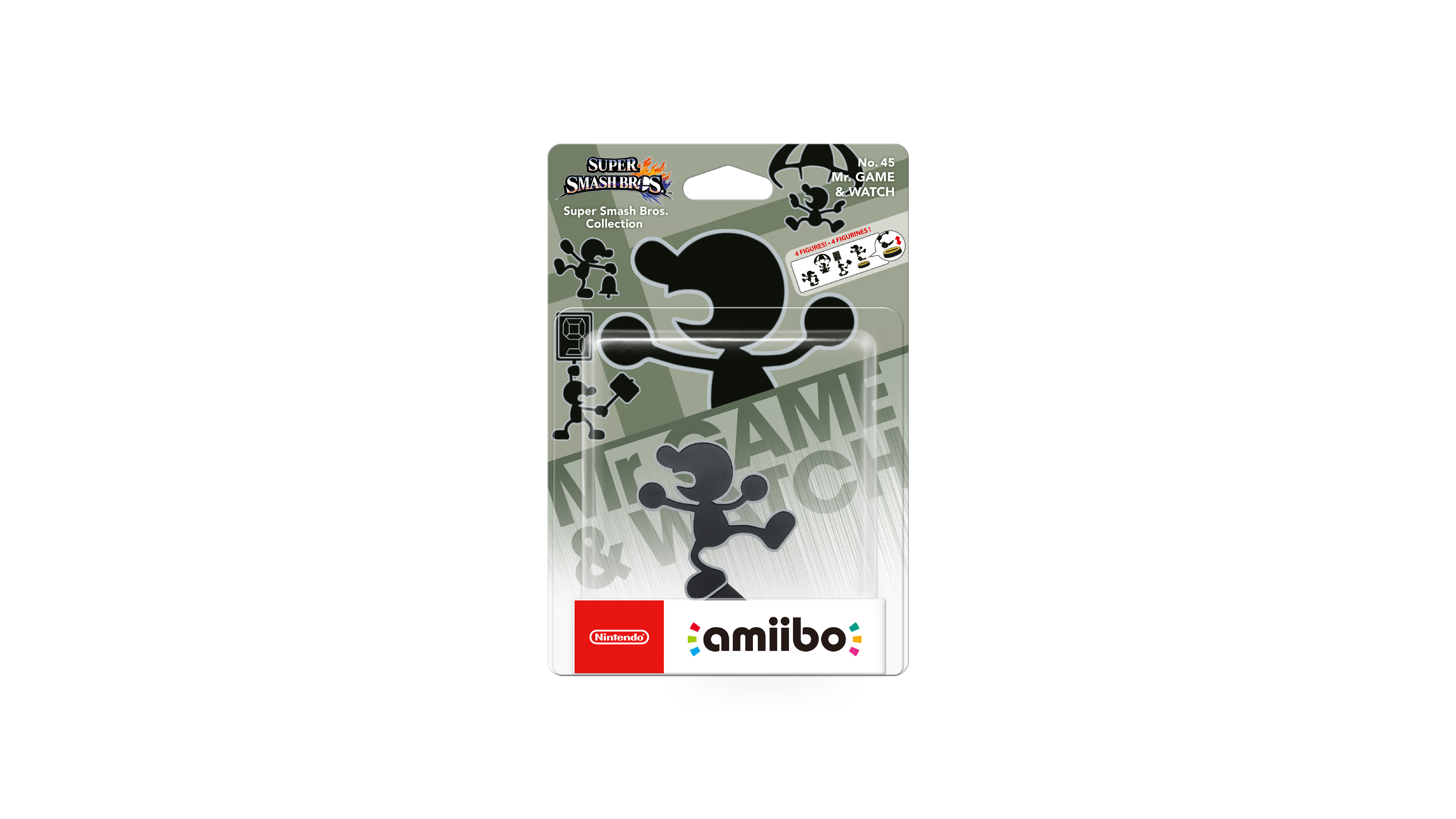 Mr. Game & Watch amiibo Packshot