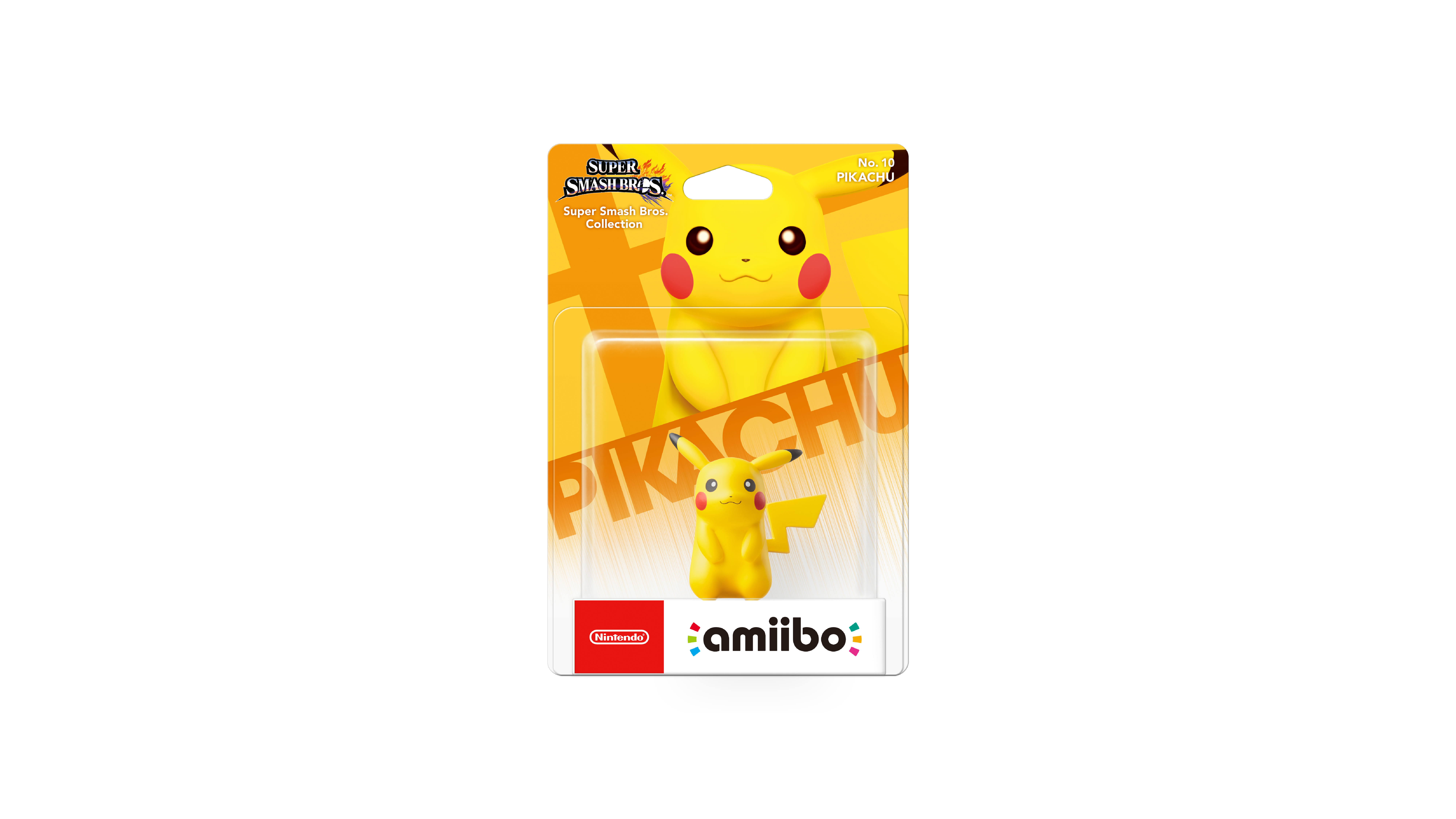 Pikachu amiibo Packshot