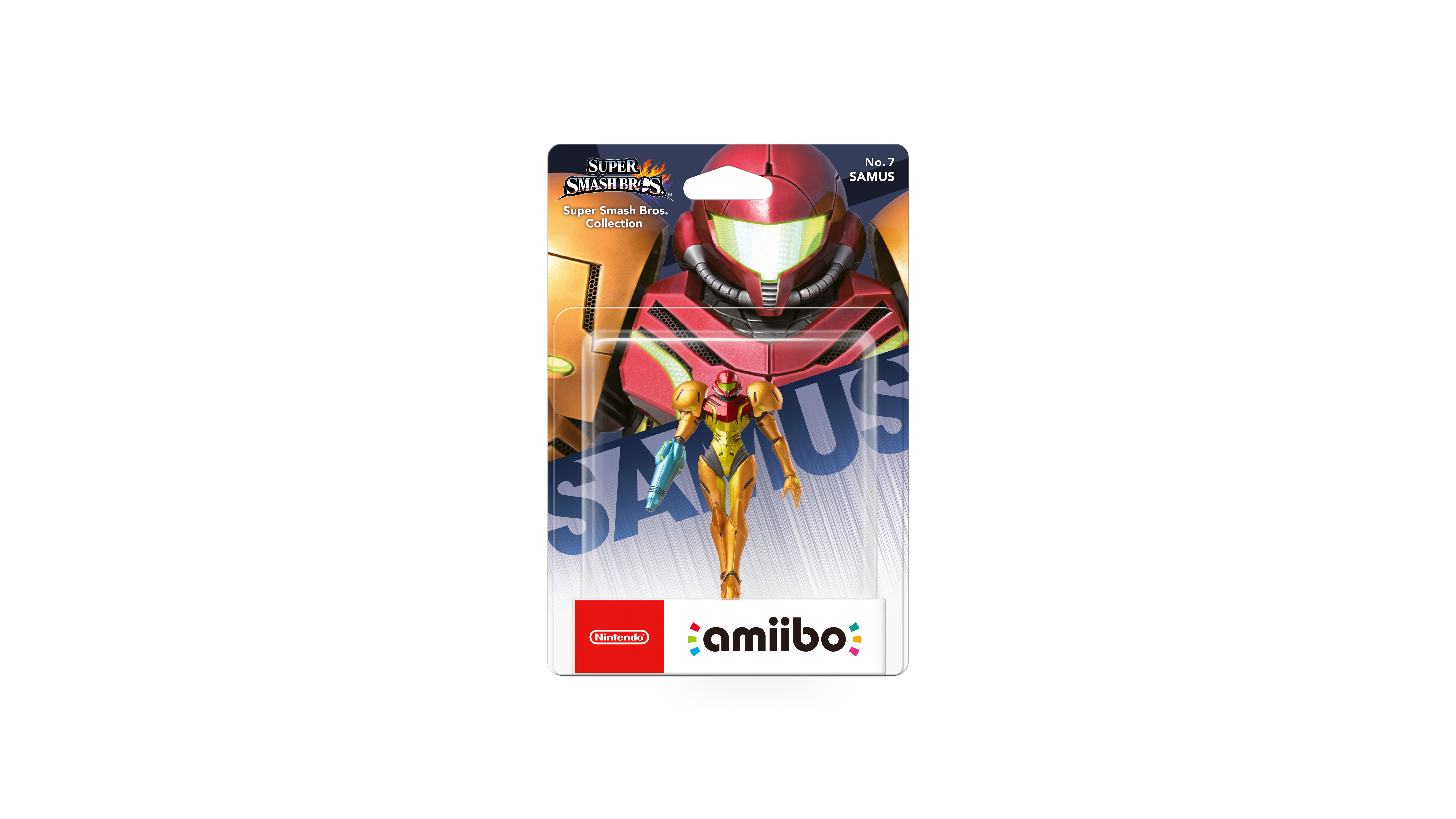 Samus (Super Smash Bros. Collection) amiibo Packshot