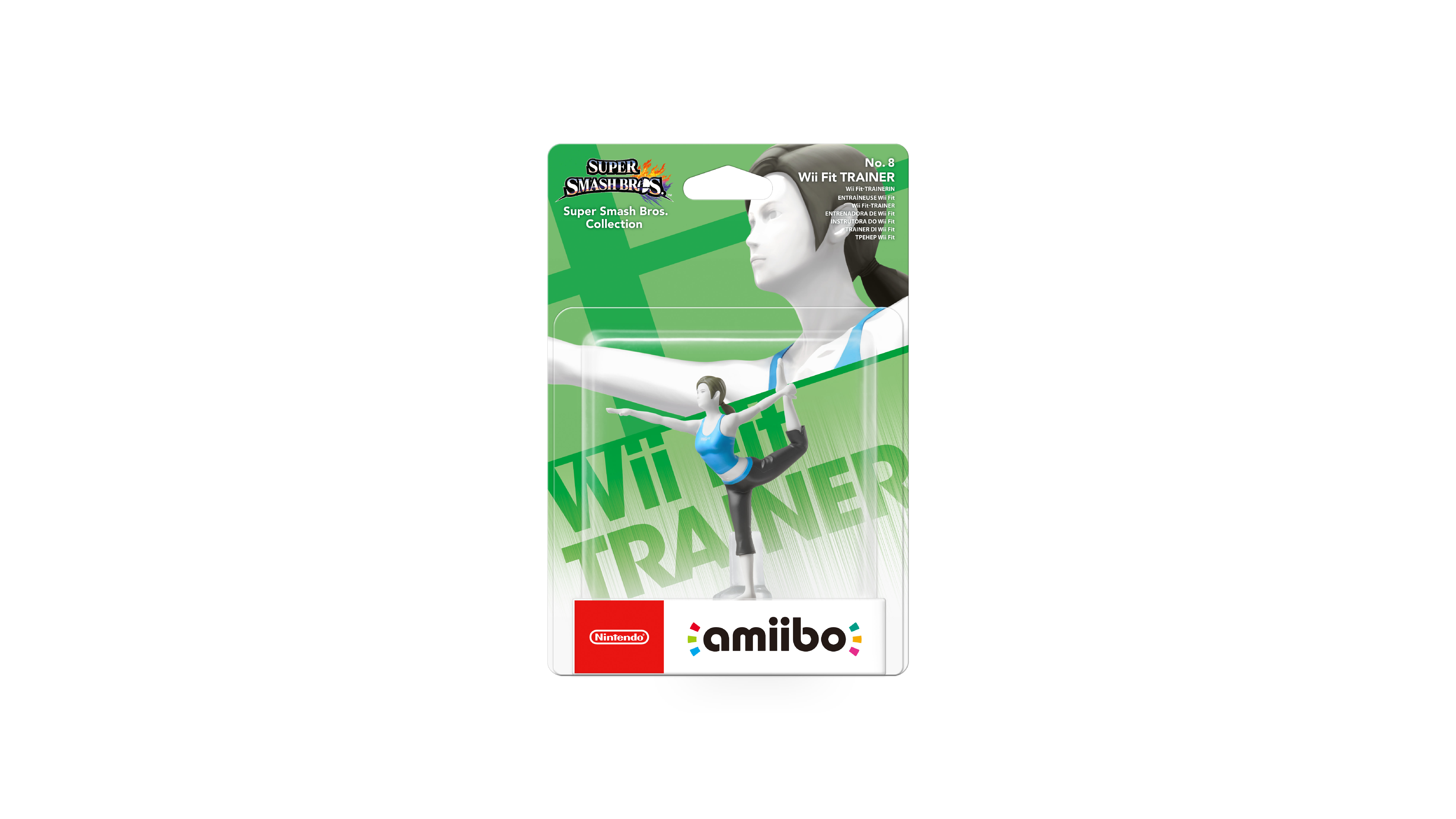 Wii Fit Trainer amiibo Packshot