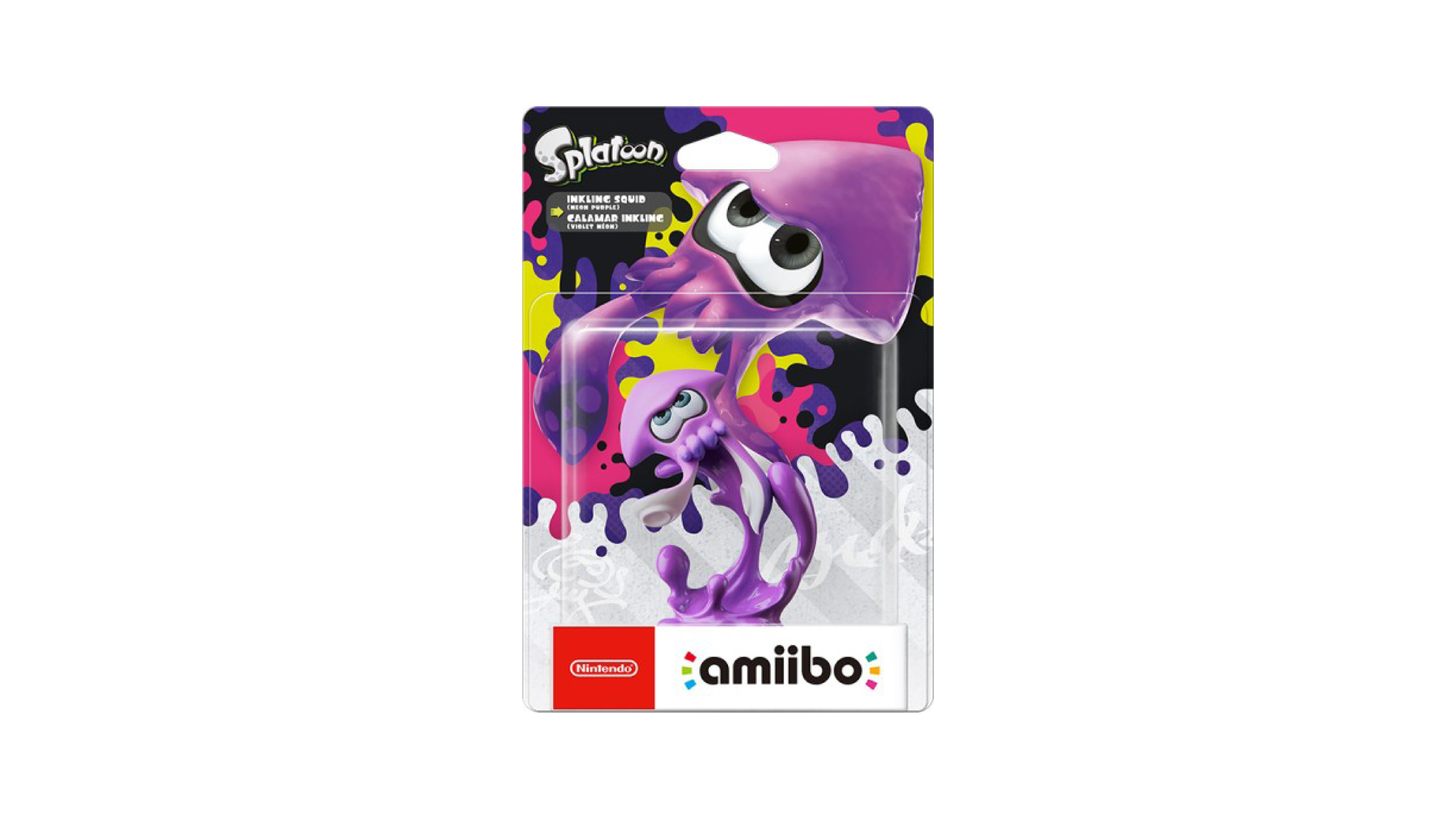Inkling Squid amiibo Packshot