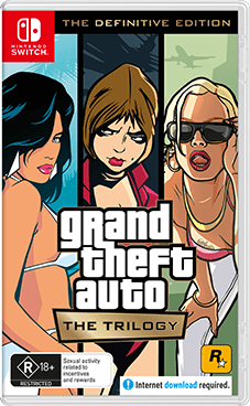 Grand Theft Auto The Trilogy – The Definitive Edition Packshot