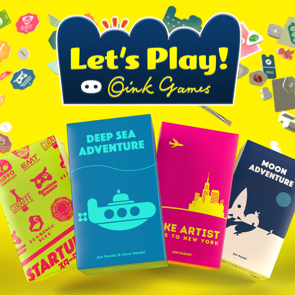 Let’s Play! Oink Games Packshot