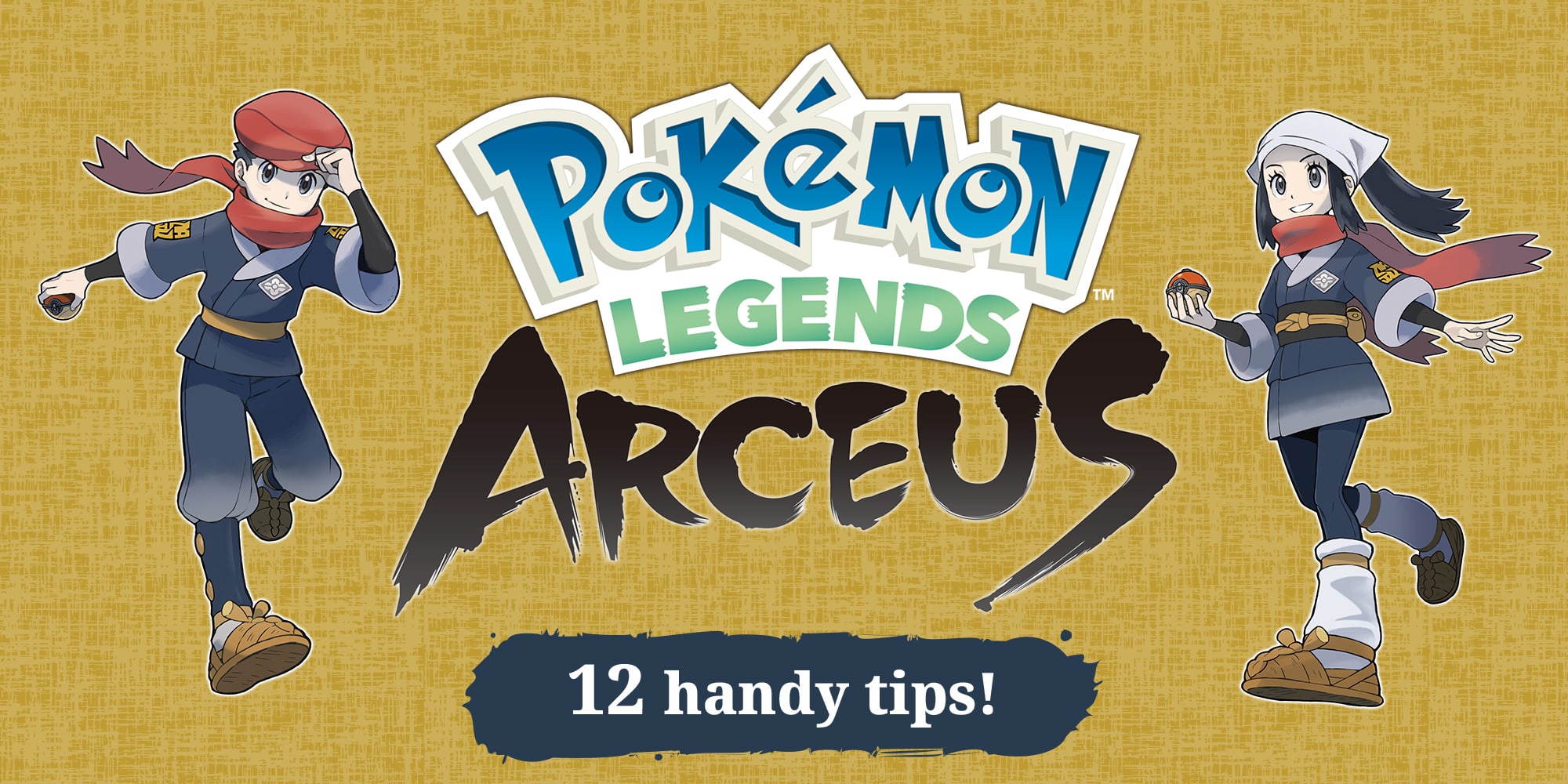 Prepare for your Pokémon Legends: Arceus Hero