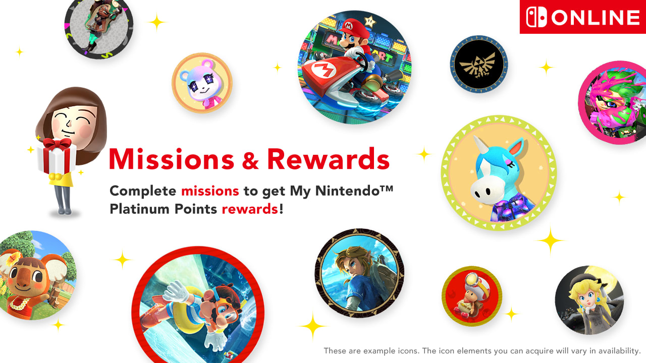 Missions and Rewards added to Nintendo Switch Online Hero Banner