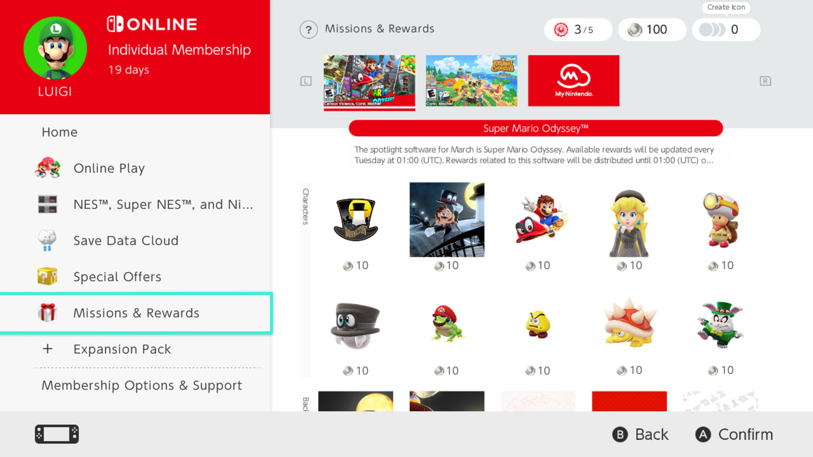 Missions and Rewards added to Nintendo Switch Online Image 2