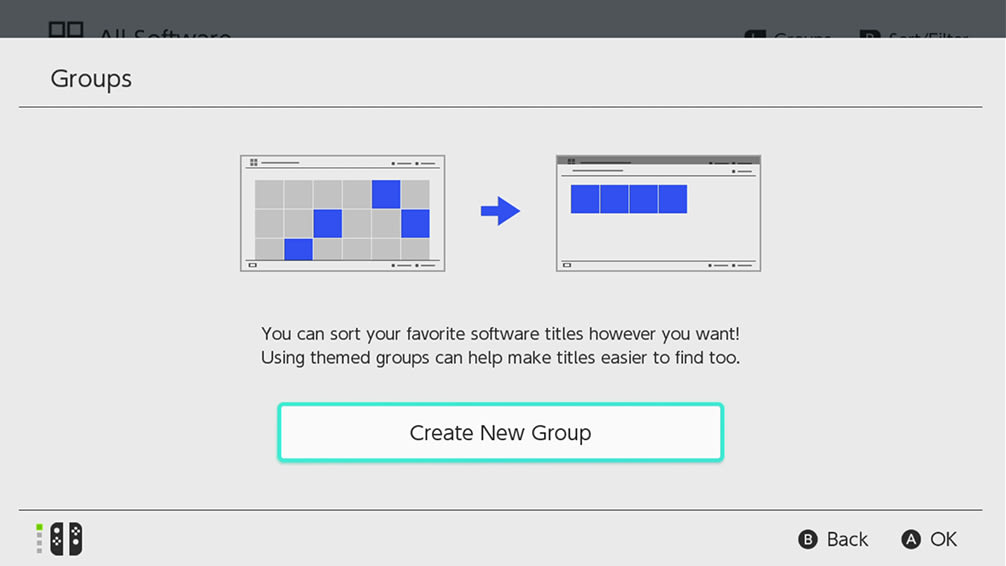 Switch Software Groups Screenshot 2