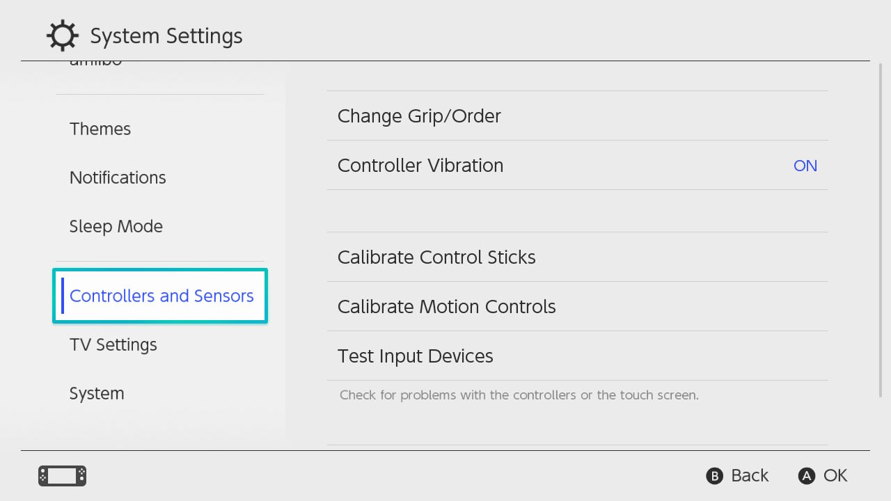 How to Calibrate the Controllers Image 1