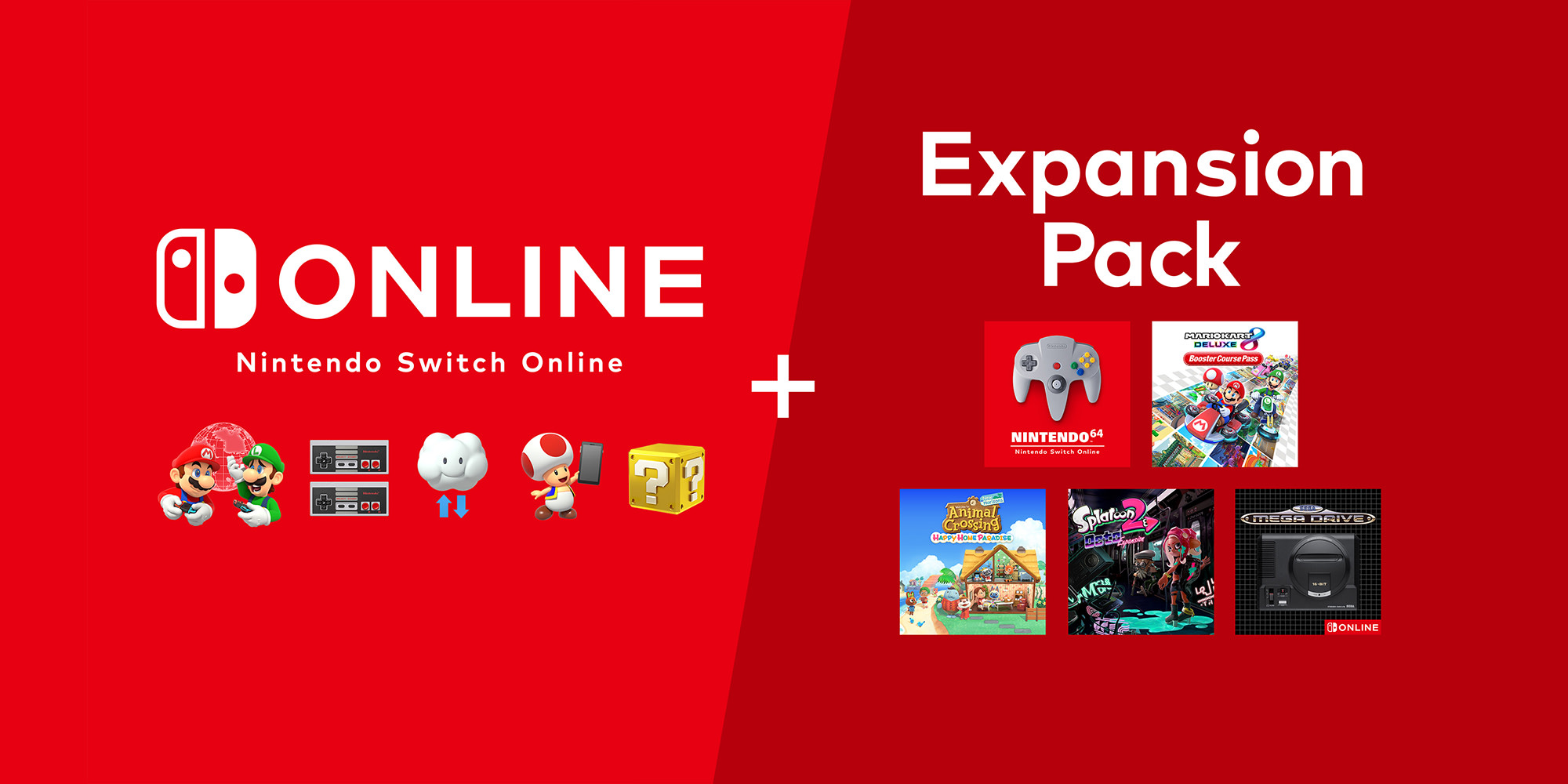Nintendo Switch Online + Expansion Pack Image