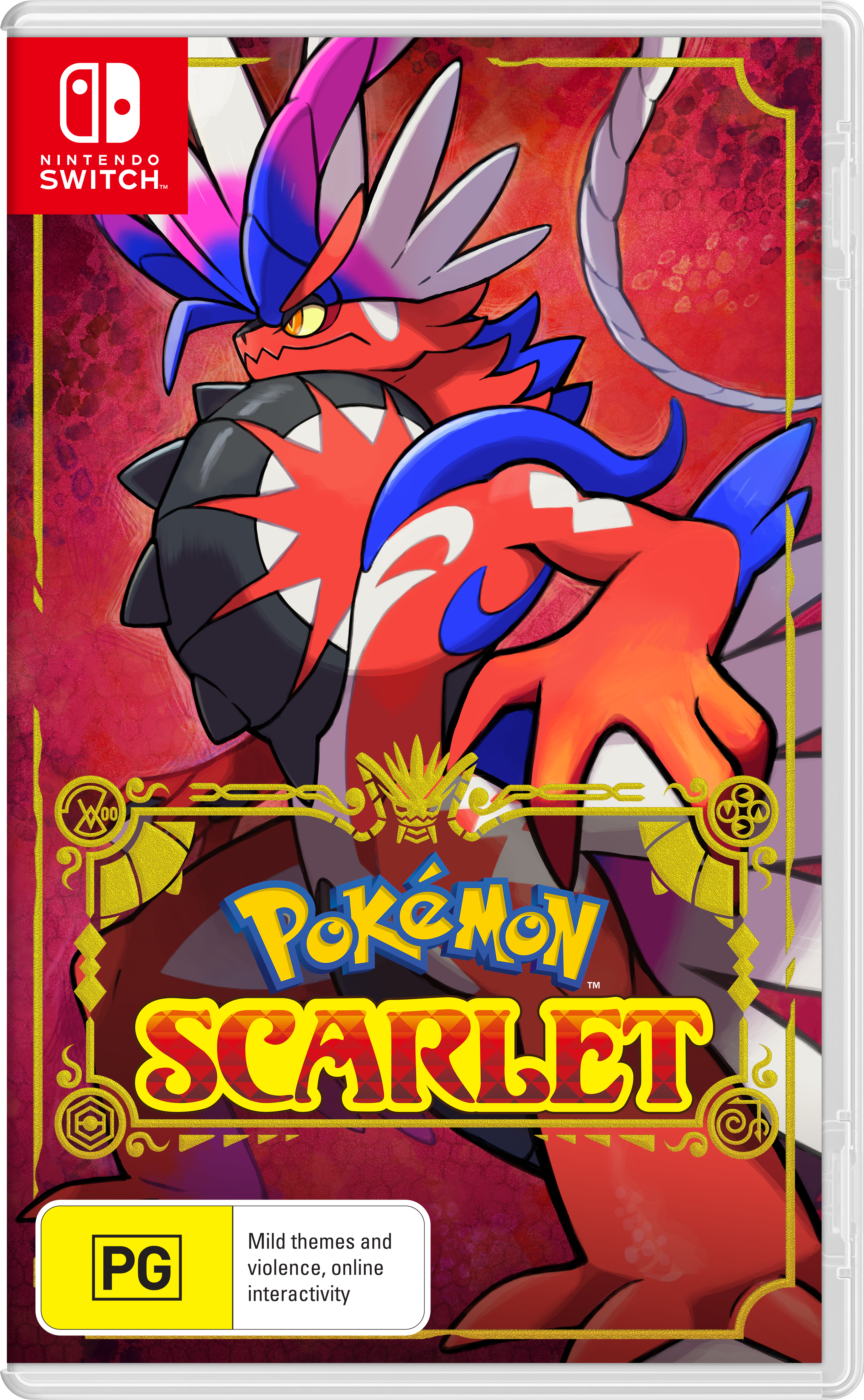 Pokémon Scarlet Packshot