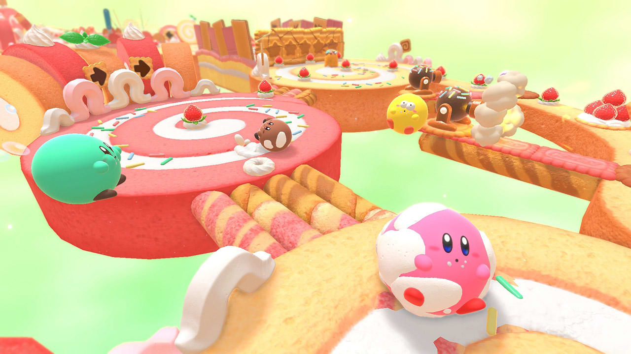 Race to victory in Kirby’s Dream Buffet! Also, check out the super-stuffed 30th anniversary concert