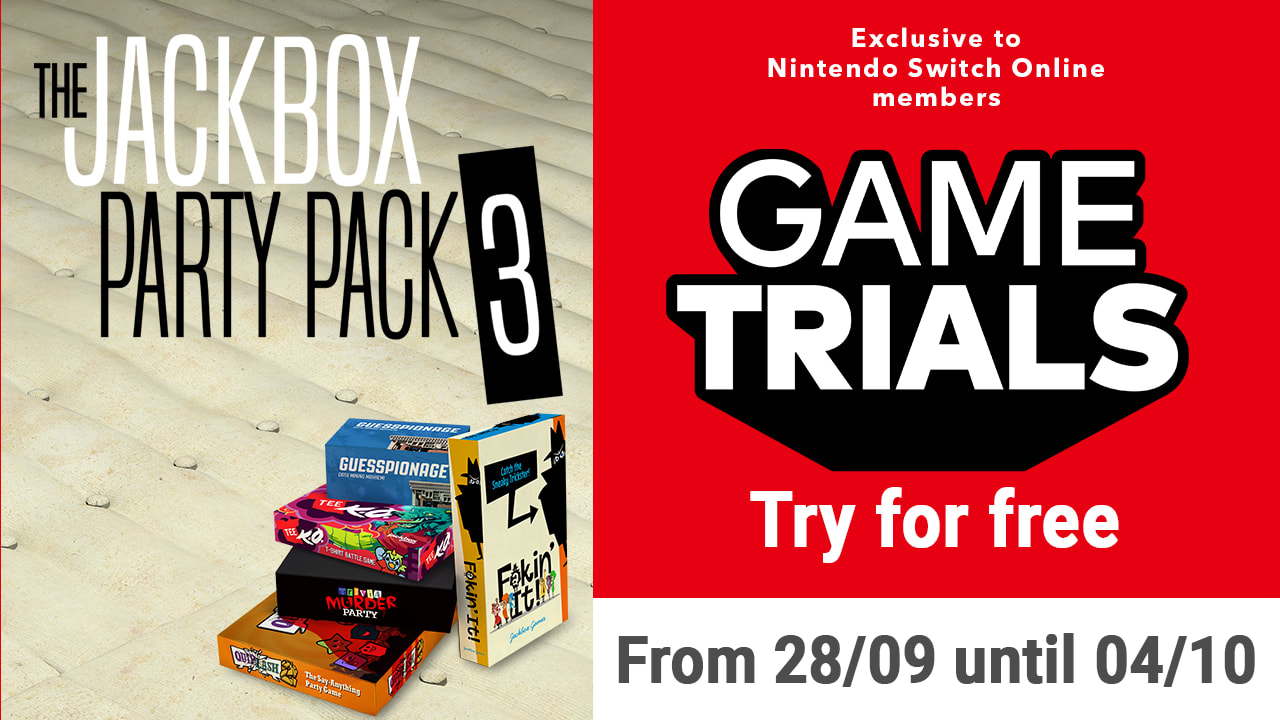 Nintendo Switch Online  Monthly Recap: SEPTEMBER - The JackBox Party Pack 3 - Game Trial
