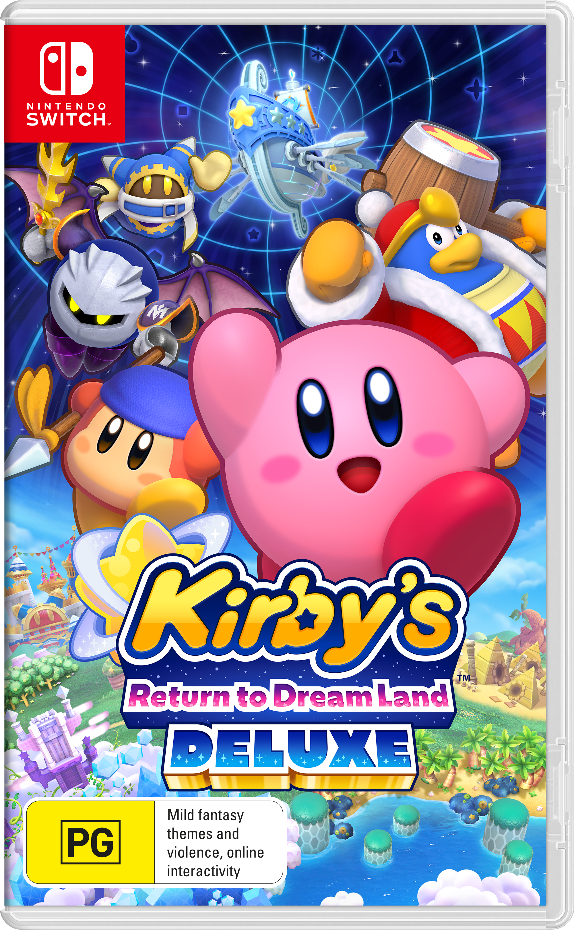 Kirby's Return to Dream Land Deluxe Packshot