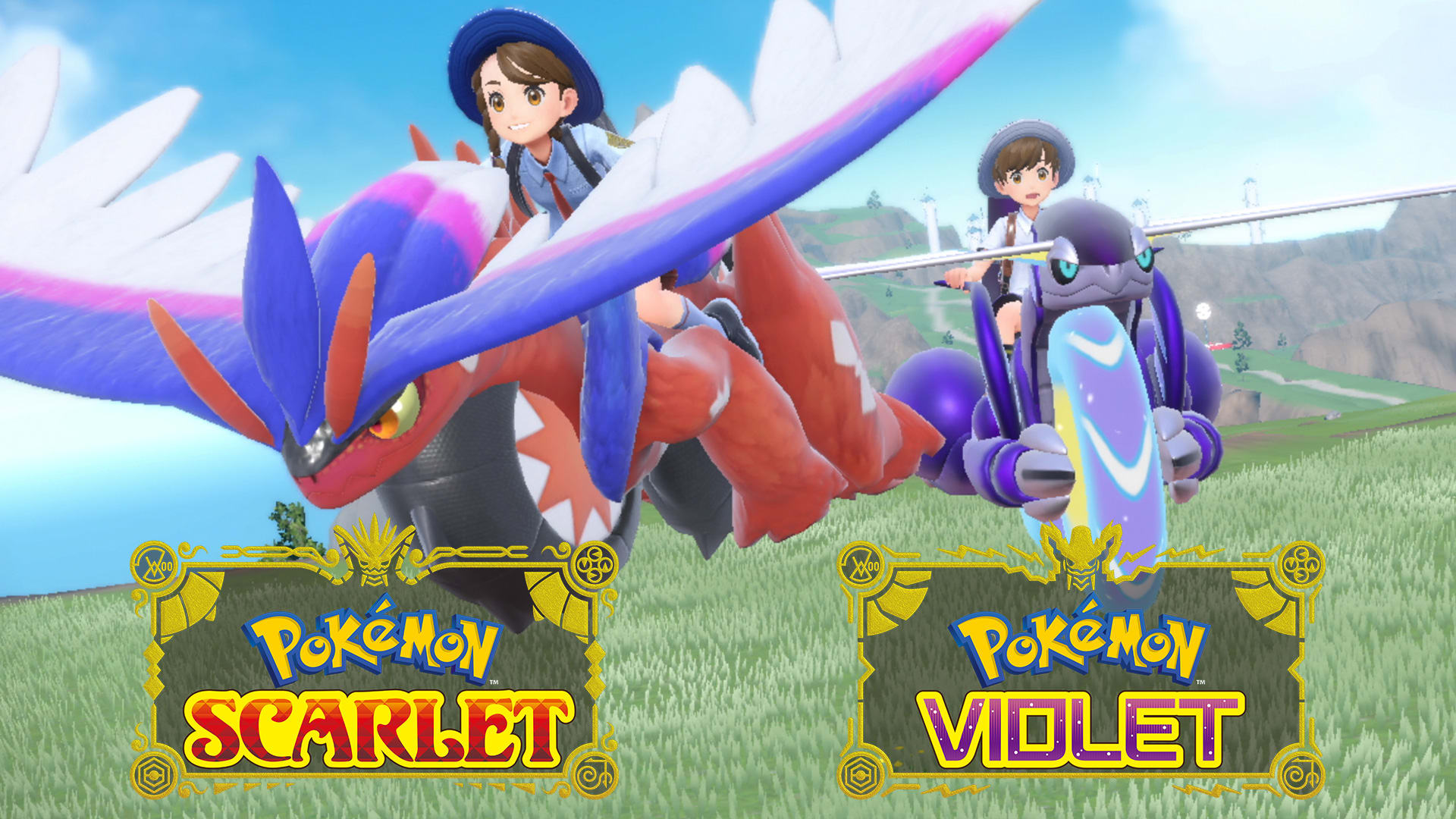 New Pokémon Scarlet and Pokémon Violet details revealed, including more on Tera Raid Battles and special in-game events Hero Banner