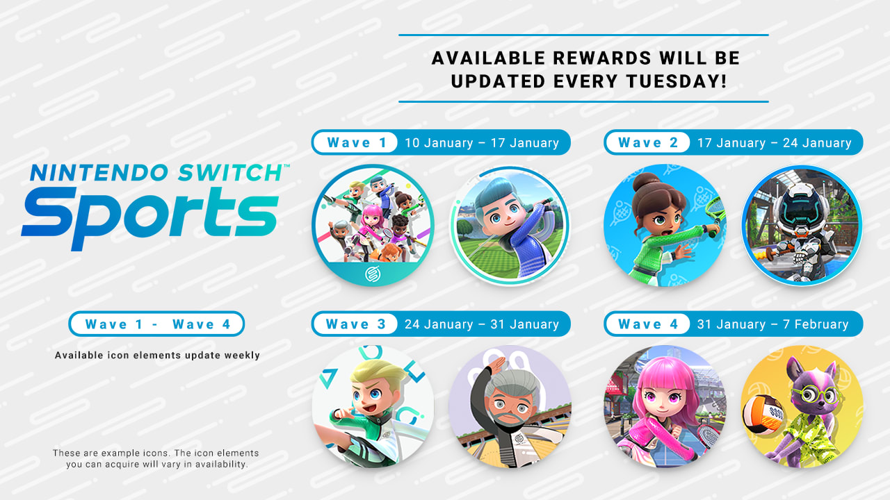 Missions & Rewards: What’s new in January Nintendo Switch Sports