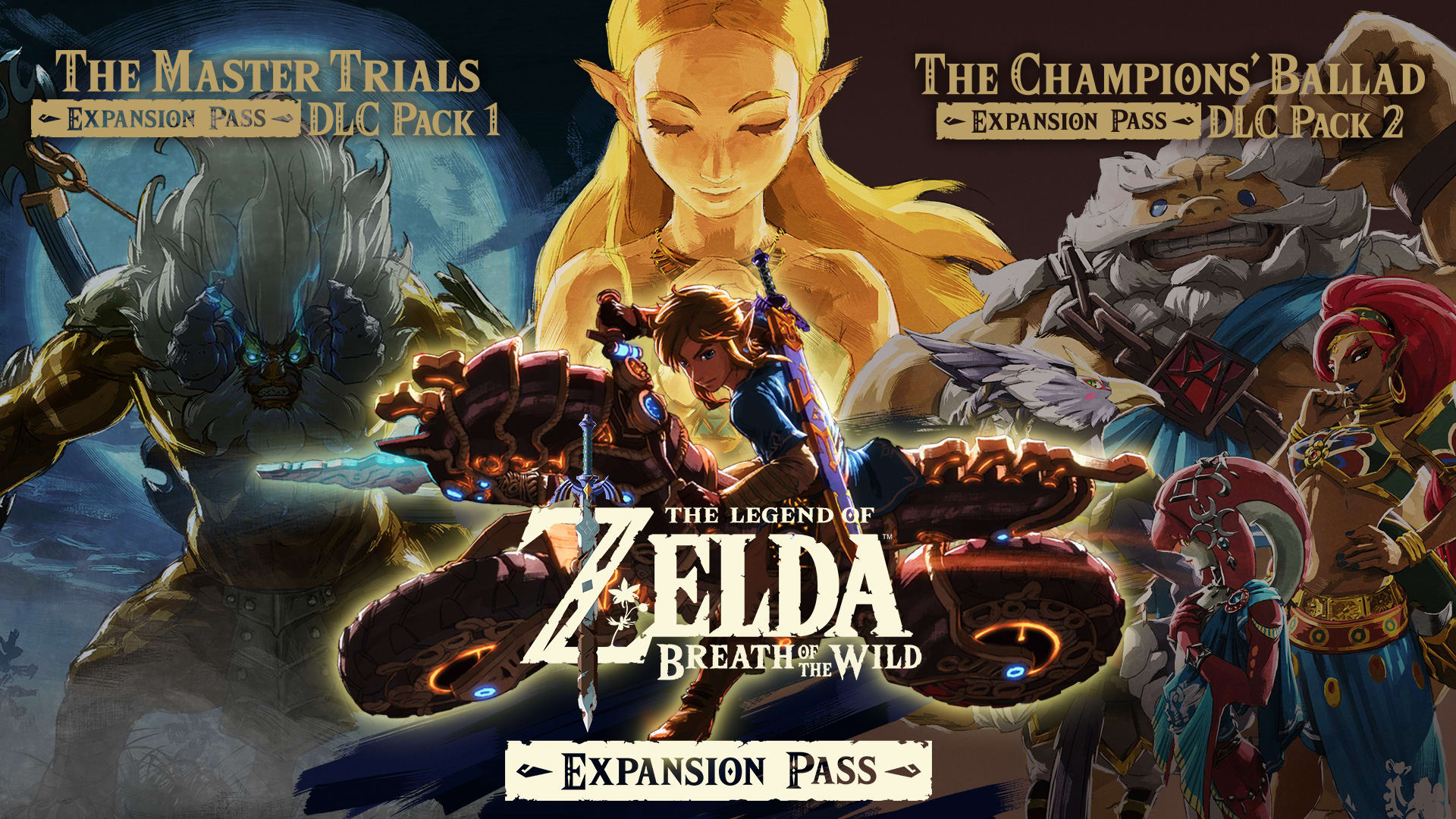 The Legend of Zelda: Breath of the Wild Expansion Pass Hero Banner
