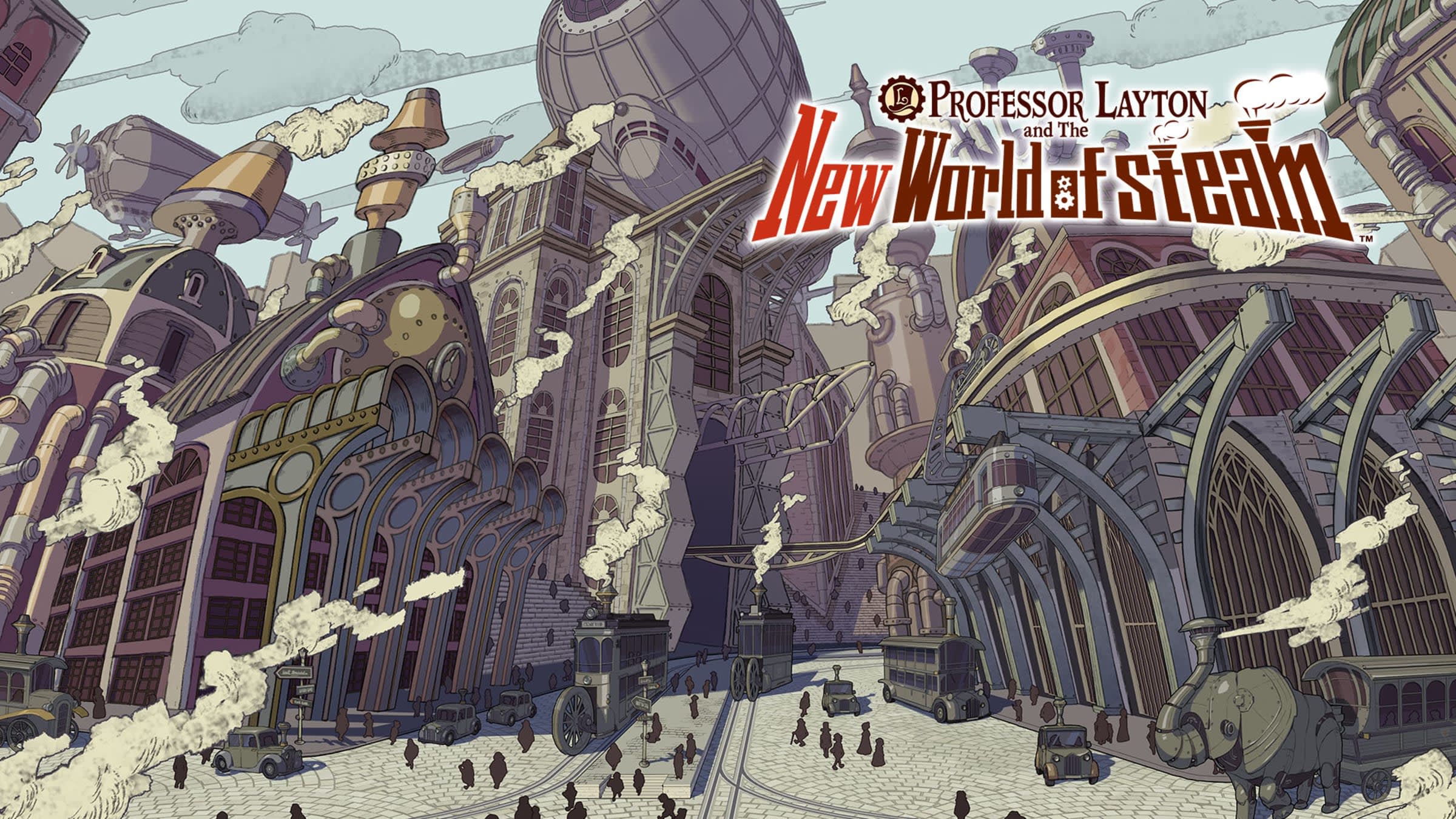 Professor Layton and The New World of steam Hero