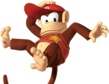[Mario Characters] Diddy Kong Asset